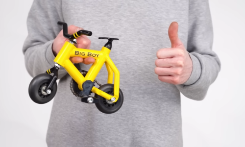 Najmniejszy w pełni funkcjonalny rower (Wideo).